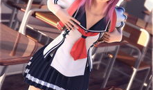 动漫美女3d漫画,3D漫画中的绝色风采